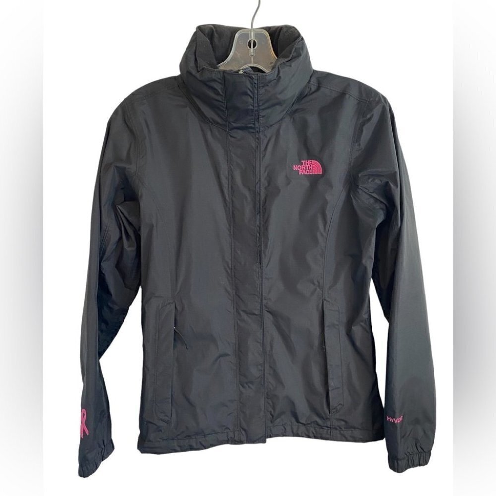 The North Face Breast Cancer Awareness  Rain Windbreaker Ladies Sm